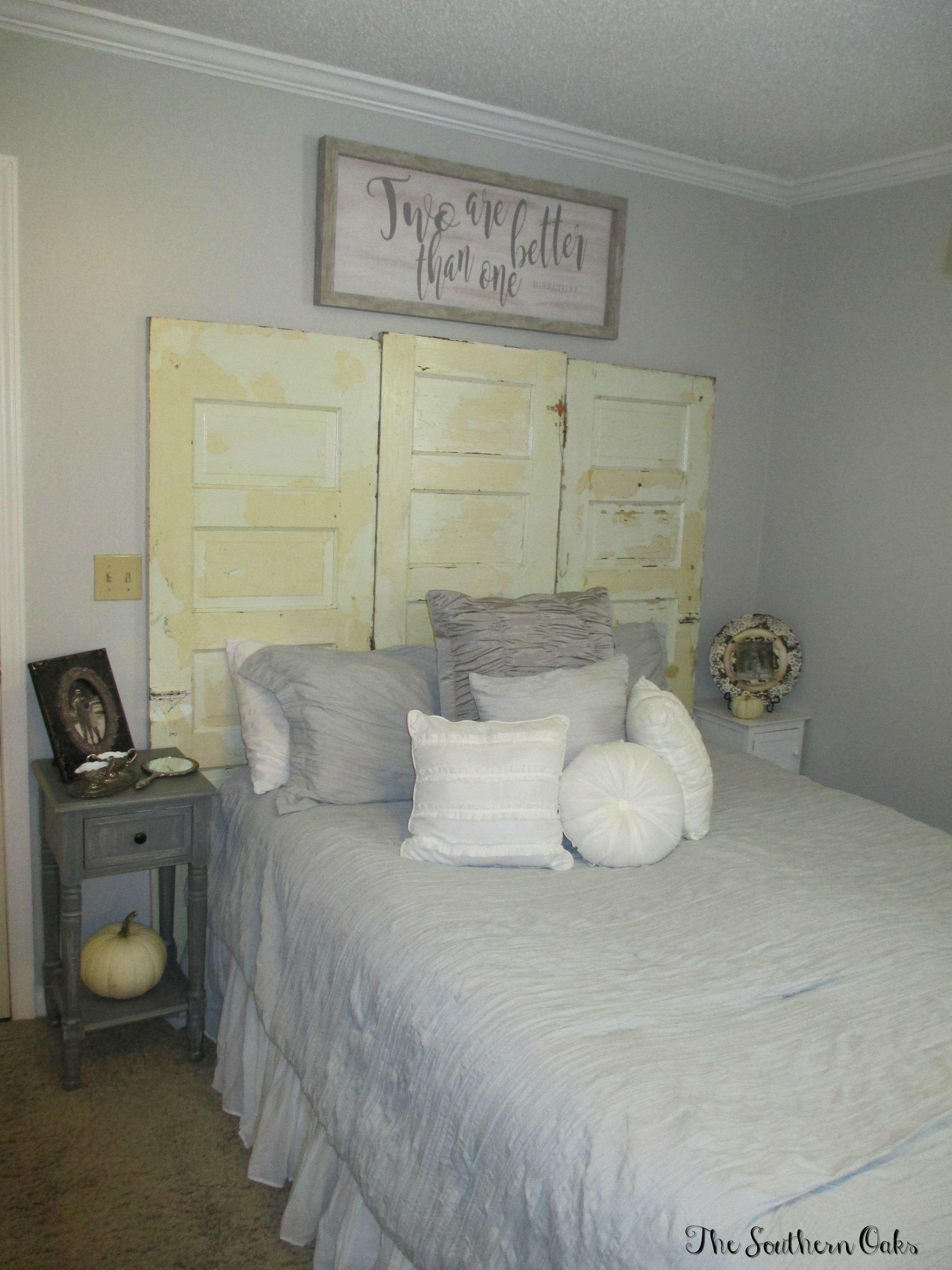 How To Make A Headboard Out Of Vintage Doors {Part 1} - Sweet Southern Oaks